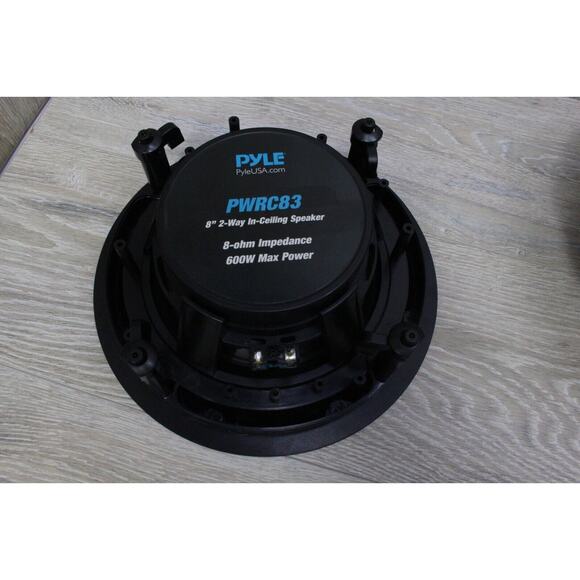 (2) Pyle PWRC83 Dual 8" In-Wall/Ceiling Speakers 2-Way Full Range Stereo Speaker - Picture 5 of 7